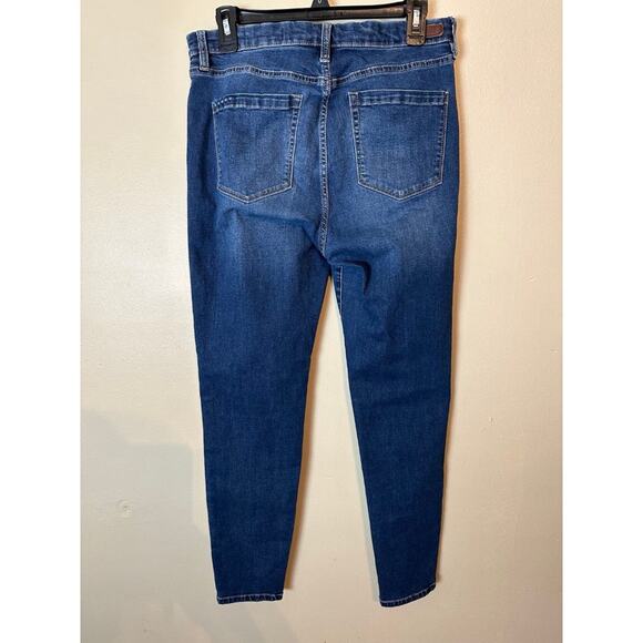 Blank NYC The Great Jones High-Rise Skinny Jeans size 31 distressed womens - Picture 3 of 6